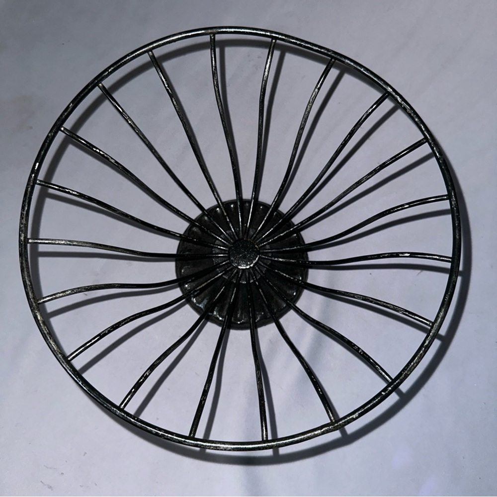 Black Metal Wire Basket